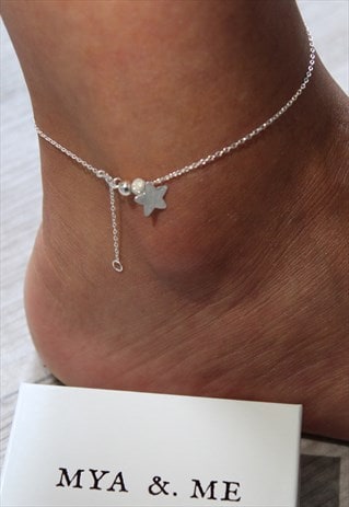 Starry Nights Anklet 925 Sterling Silver