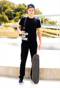 Men typo t-shirt Design Your Future