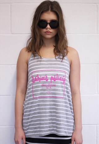 T-SHIRT POLICY ROSE FRANCAIS NO5