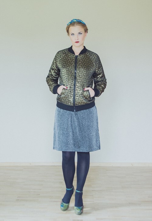 Gold Bomber Jacket Gold Bomber Jacket