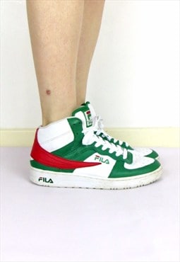 fila old school womens green