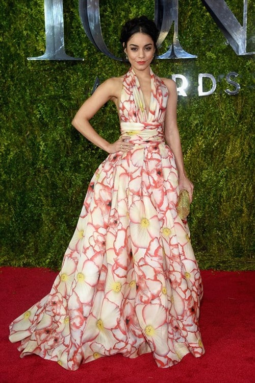 Vanessa Hudgens </del> Naeem Khan <del> My Green Bag </del> Tony Awards