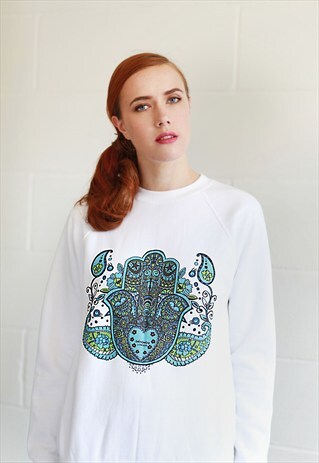 HAMSA HAND SWEATSHIRT