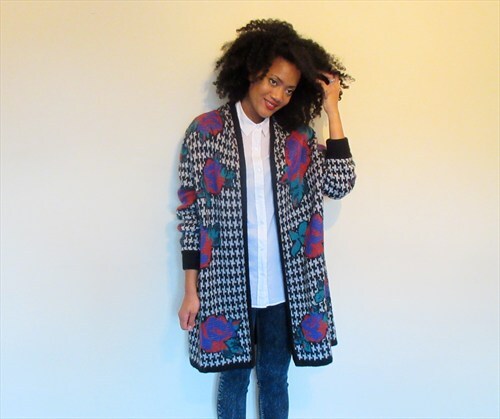 Vintage Jaeger oversized cardi