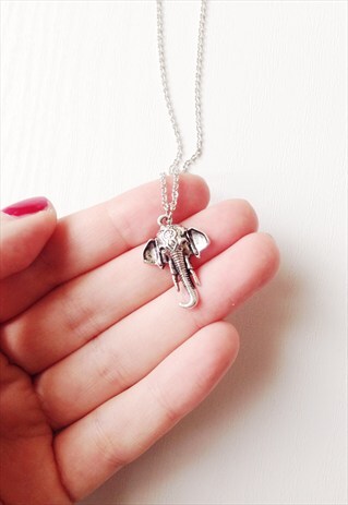 ELEPHANT HEAD HANDMADE NECKLACE