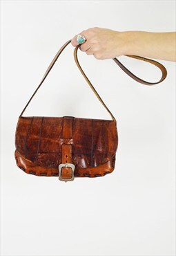 brown 90s shoulder bag