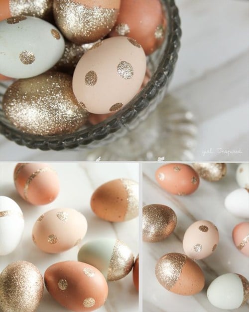 Hand decorated eggs