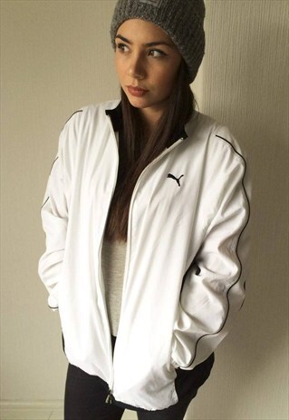 VINTAGE PUMA OVERSIZED TRACKSUIT JACKET L/16