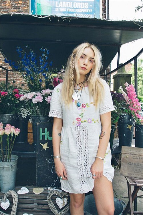 Embroidered Smock Embroidered Smock