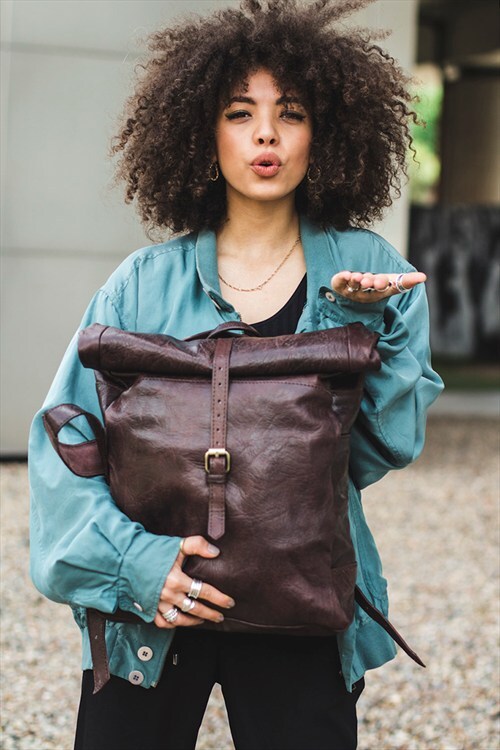 brown leather backpack 6