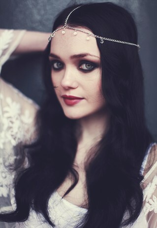 SILVER BOHO HEADCHAIN