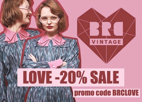 Love -20% Sale from 10th Feb to 16th Feb with promo code BRCLOVE <3