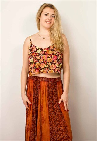 HANDMADE RE-CLAIMED VINTAGE V NECK CAMI