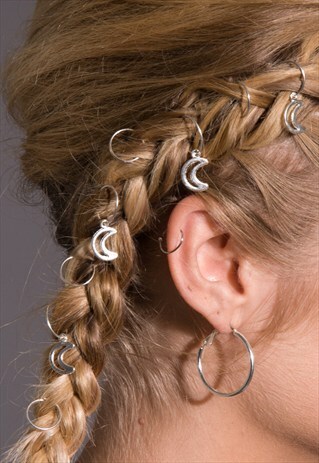 HAIR RINGS, FESTIVAL FASHION, HAIR JEWELLERY