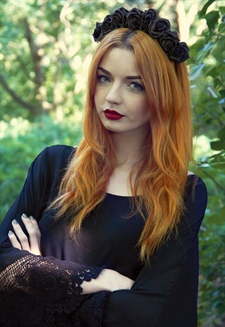 FLOWER CROWN, FLORAL CROWN, FESTIVAL HEADBAND, BOHO HAIR