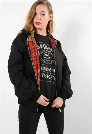 BLACK HARRINGTON JACKET