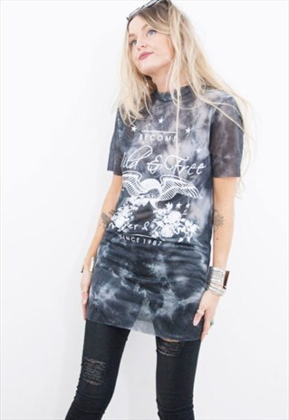 WILD AND FREE T-SHIRT DRESS