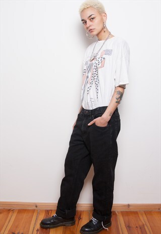 VINTAGE 90S LEE REGULAR FIT DENIM JEANS ID:7035