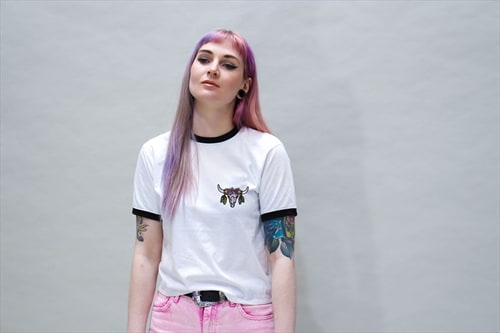 Floral Buffalo T-shirt