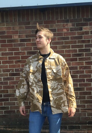 MEN'S TAN CAMO SHIRT