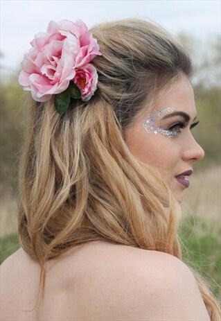 FLORAL HAIR CLIP