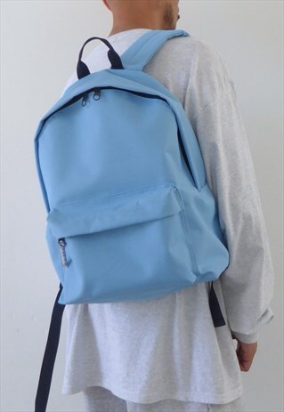 NEW MINIMALIST BACKPACK LIGHT BLUE