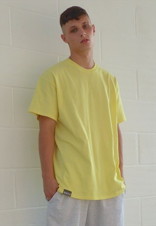 NEW COMPTON T-SHIRT LEMON YELLOW