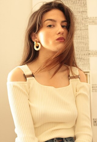 90'S BEIGE TOP