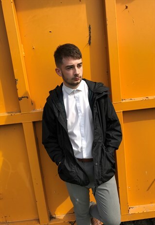 MEN'S WATERPROOF BLACK JACKET