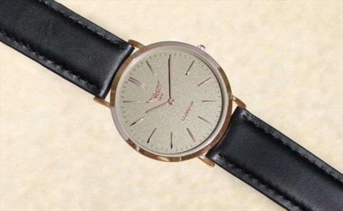 Rose Gold and Grey watch