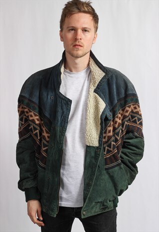VINTAGE AZTEC FESTIVAL JACKET