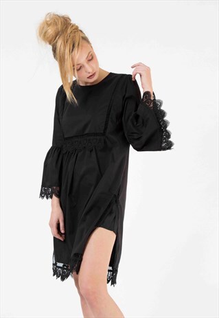 CARLENA DRESS BLACK