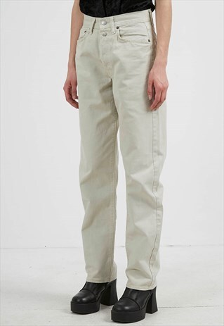 VINTAGE BEIGE REPLAY DENIM JEANS