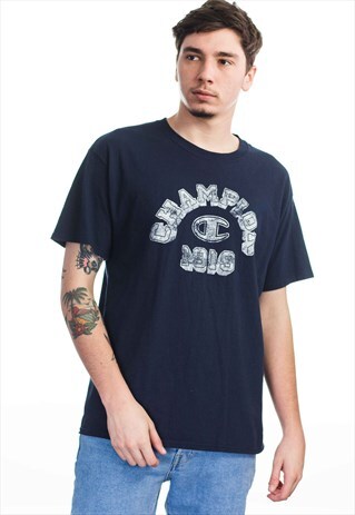 VINTAGE CHAMPION LOGO T-SHIRT 90S L 7