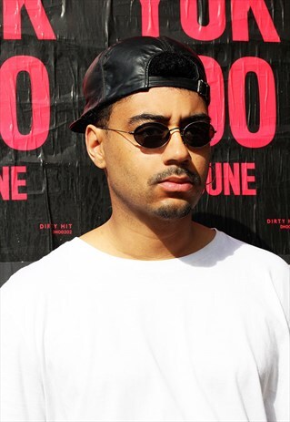 VINTAGE 90S UNISEX RETRO OVAL SUNGLASSES