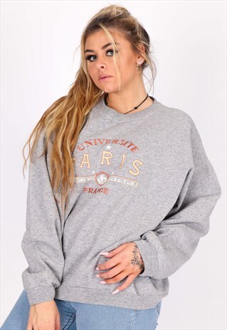 VINTAGE GREY SWEATSHIRT NSW121