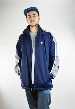 90'S VINTAGE FILA ZIP UP FESTIVAL JACKET