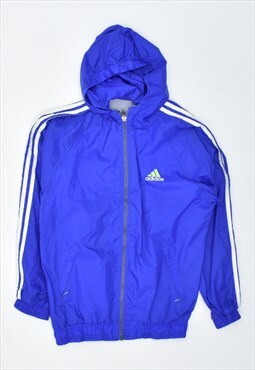 Vintage 90's Adidas Rain Jacket Blue