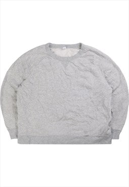 Old NAvy  Plain Heavyweight Crewneck Sweatshirt XLarge Grey