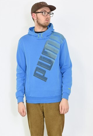 VINTAGE PUMA HOODED SWEATSHIRT /BVBSW4329