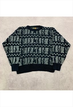 Vintage Knitted Jumper Men's XL