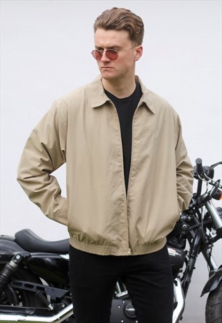 RALPH LAUREN CHAPS USA CAMEL VINTAGE HARRINGTON JACKET