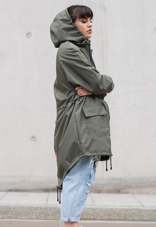 WARM WINTER COAT / PARKA KHAKI