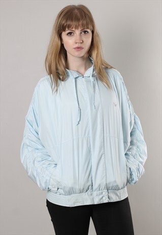 VINTAGE 80S ADIDAS SHELL BOMBER TRACK JACKET