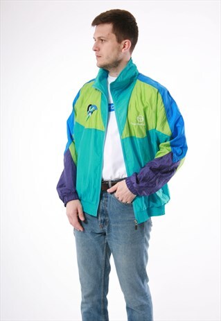 90S VINTAGE SERGIO TACCHINI OLDSCHOOL SHELL JACKET 13746