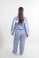 VINTAGE 90S PURPLE ONE PIECE SKI SUIT, WOMEN RETRO SKI SUIT