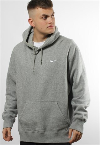 VINTAGE NIKE TICK LOGO HOODIE