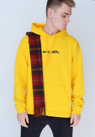 YELLOW FAKE LOVE HOODIE