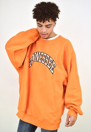 VINTAGE 90S ORANGE "TENNESSEE" SWEATSHIRT