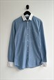 Dolce & Gabbana D&G Blue Shirt Size M